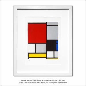 The Disappeared Mondrians Sketches Gallery10 Francesco Visalli Piet Mondrian